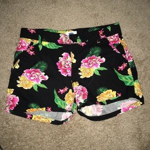 Floral old navy kid shorts